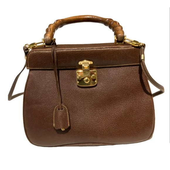 Used Bamboo Gucci Handbag - Picture 1 of 5